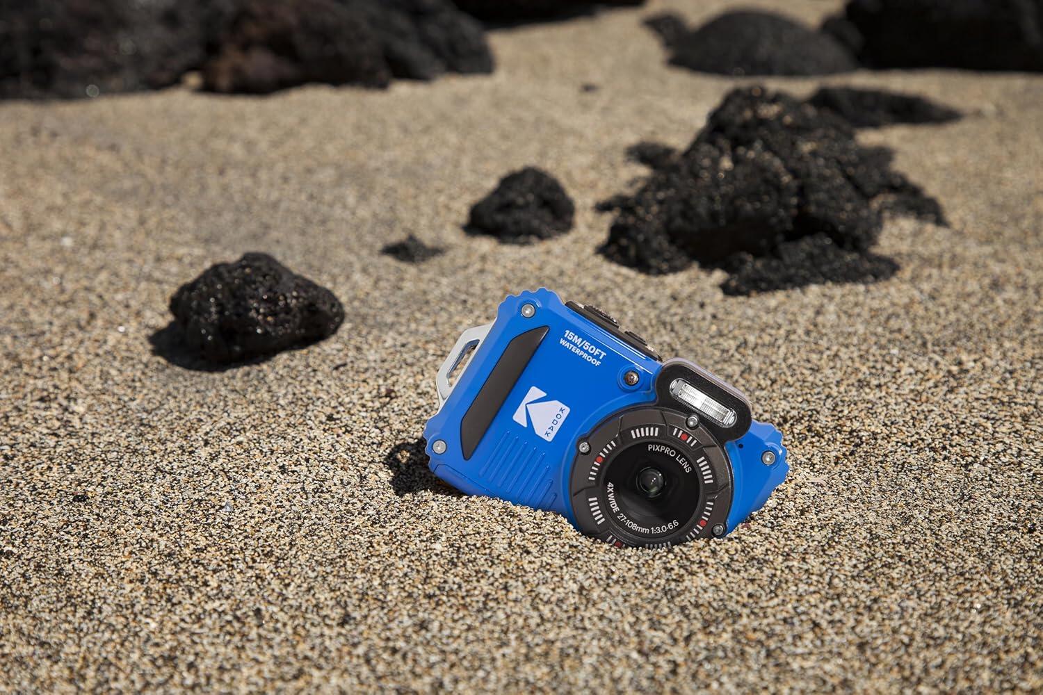 Cámara compacta Kodak Pixpro WPZ2 resistente al agua – Azul 2/7