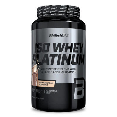 Iso whey platinum - 908 g pistache biotech usa