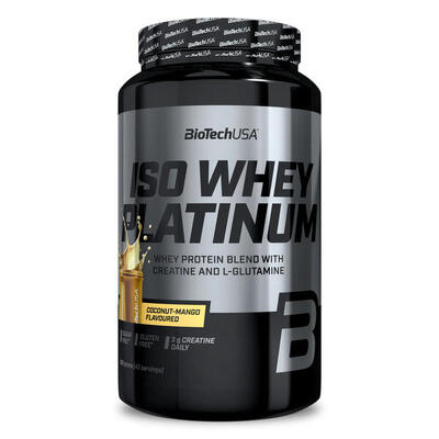 Iso whey platinum - 908 g pistache biotech usa