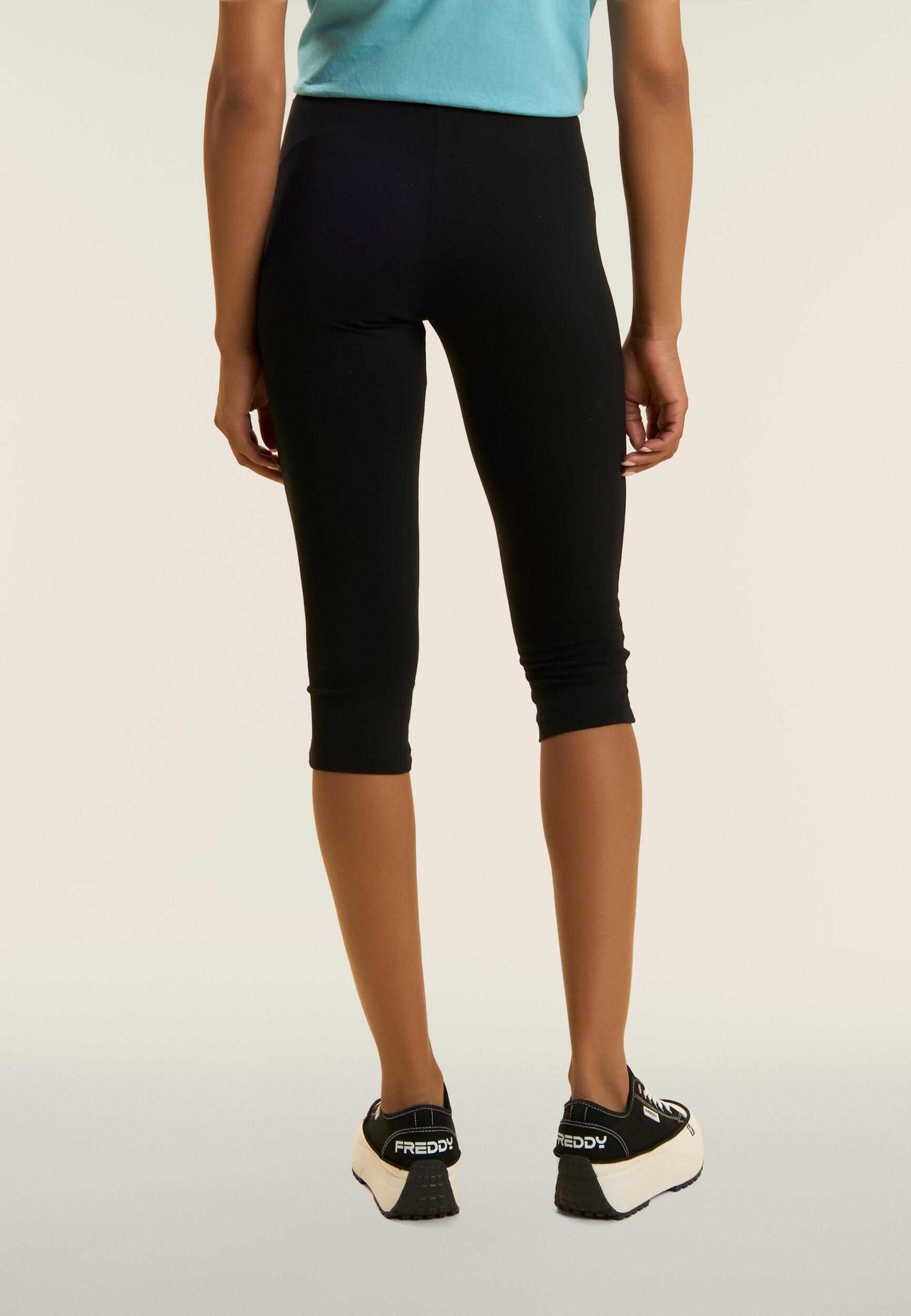 Corsaro-broek met klein FREDDY-logo in glitter 3/4