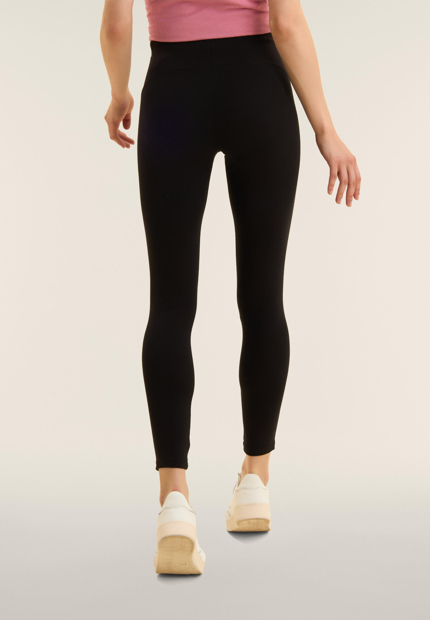 7/8 leggings met klein FREDDY-logo in glitter 3/4