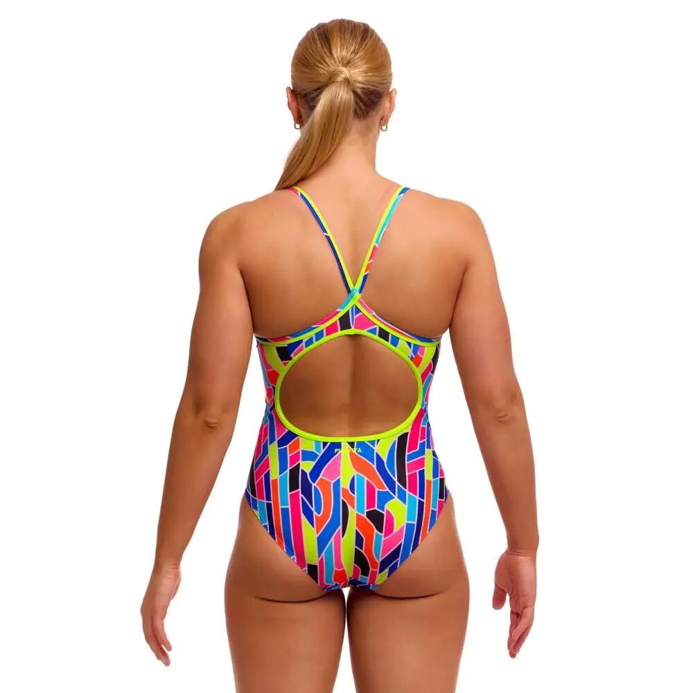 Maillot de bain Funkita Diamond Back Fault Lines 2/5