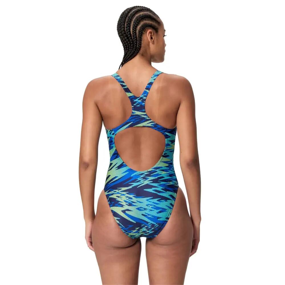 Maillot de bain une pièce Speedo Hyperboom Print Medalist 2/5
