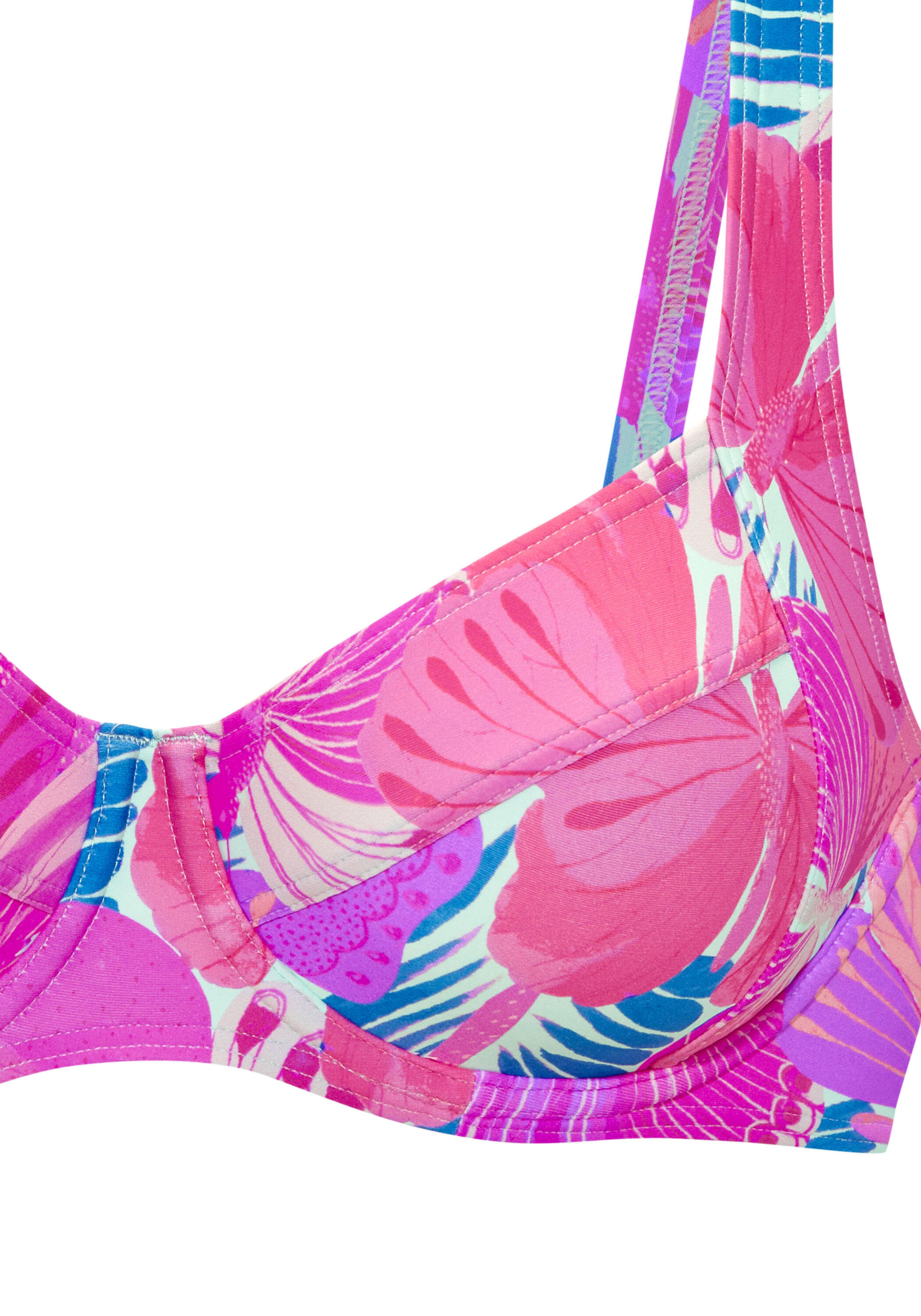 Damen Bügel-Bikini-Top 3/4