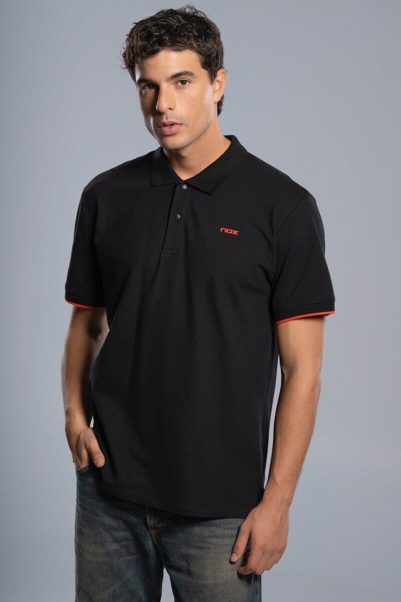 Polo CORP negro para hombre 3/5