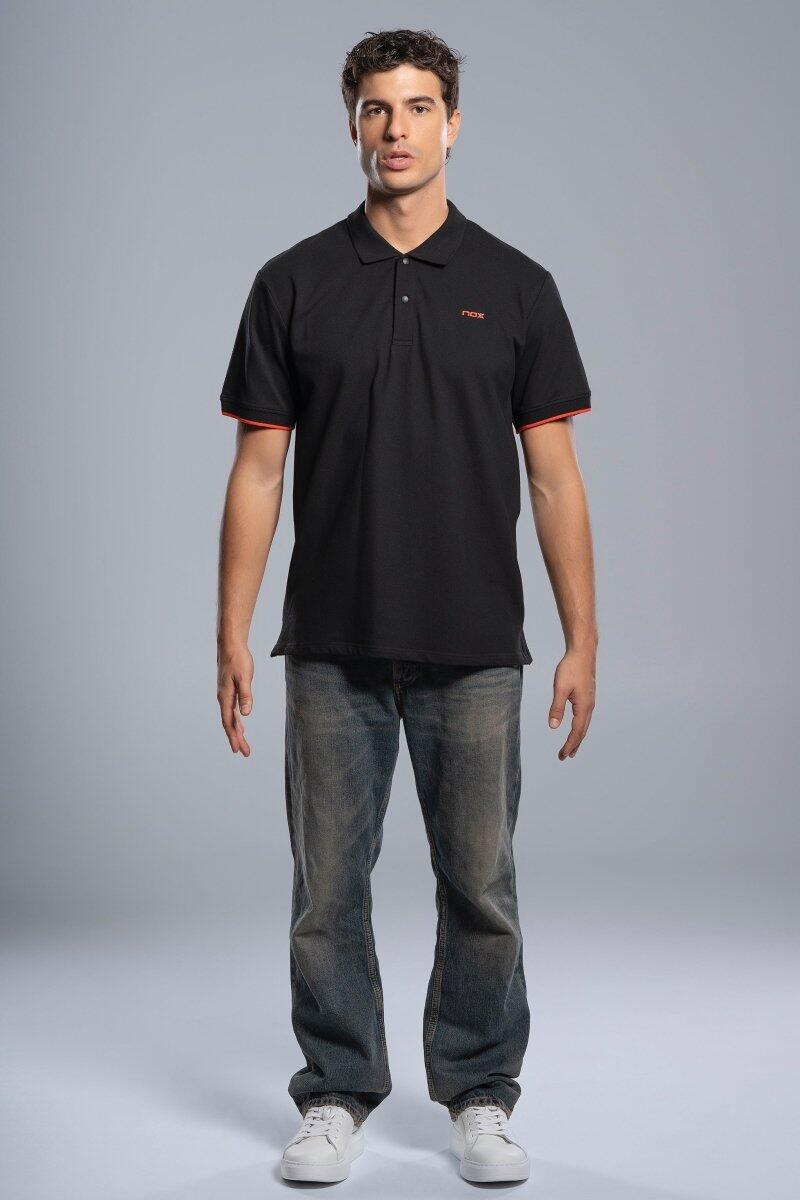 Polo CORP negro para hombre 5/5