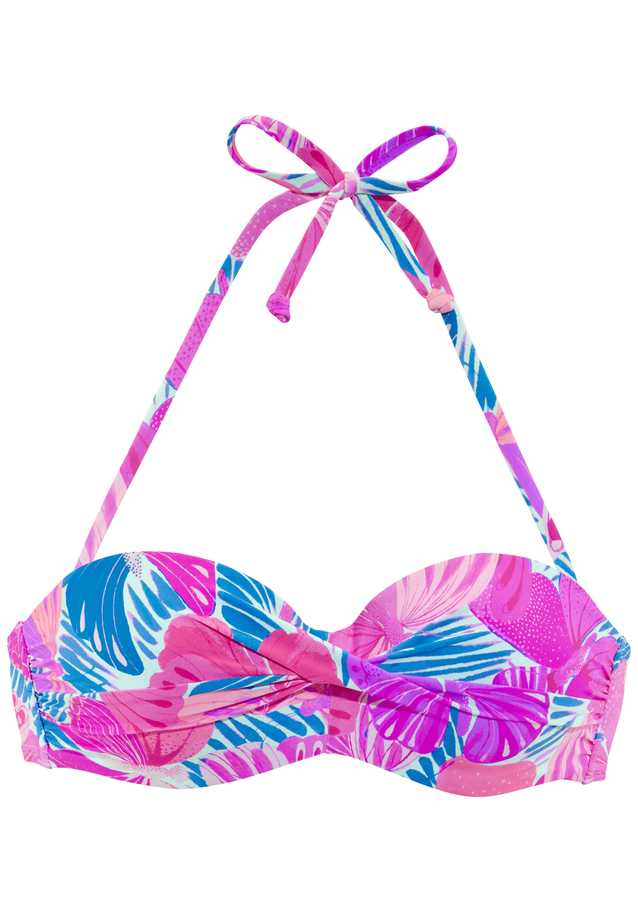 Damen Bügel-Bandeau-Bikini-Top 2/4