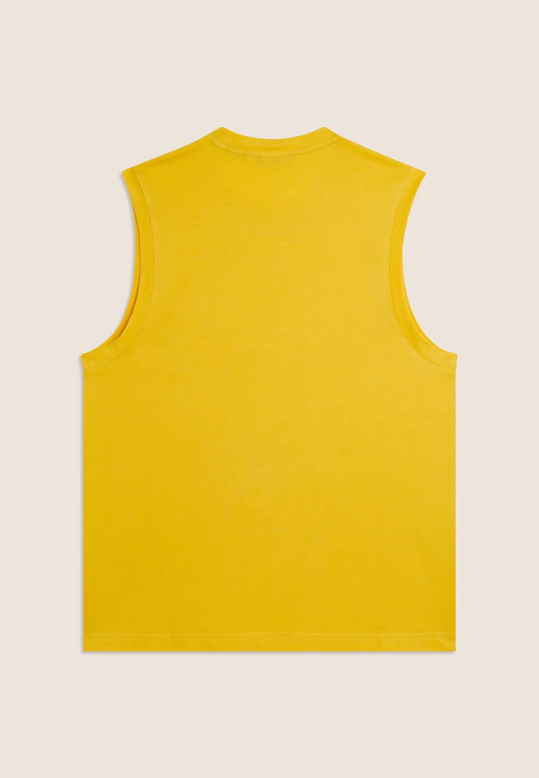 T-shirt sans manches en jersey de coton 6/7