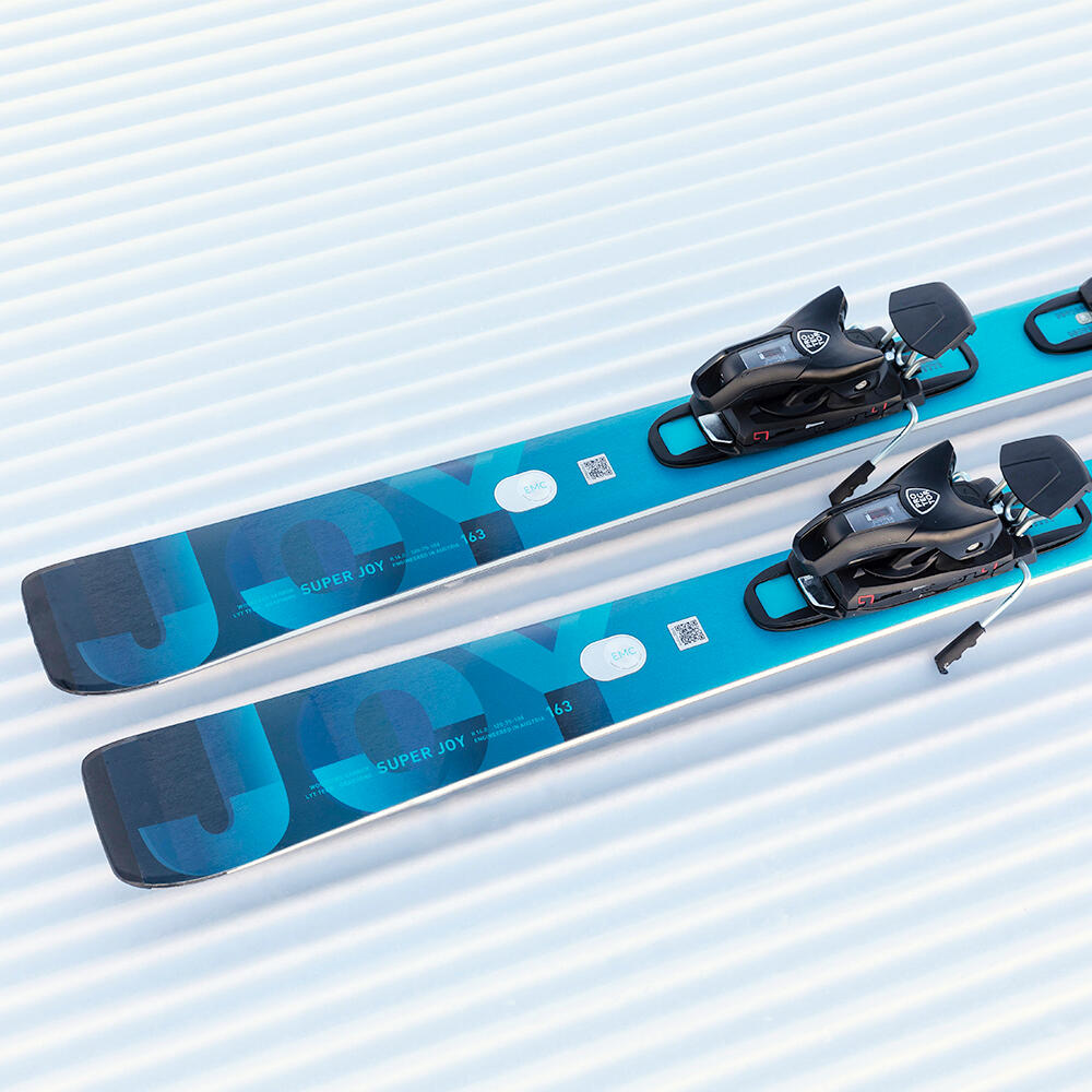Head e-super Joy SW ski's incl.binding 3/4