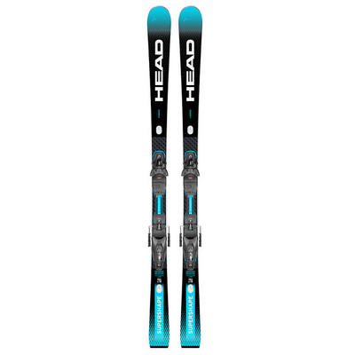 Head supershape e-speed sw ski's incl.binding
