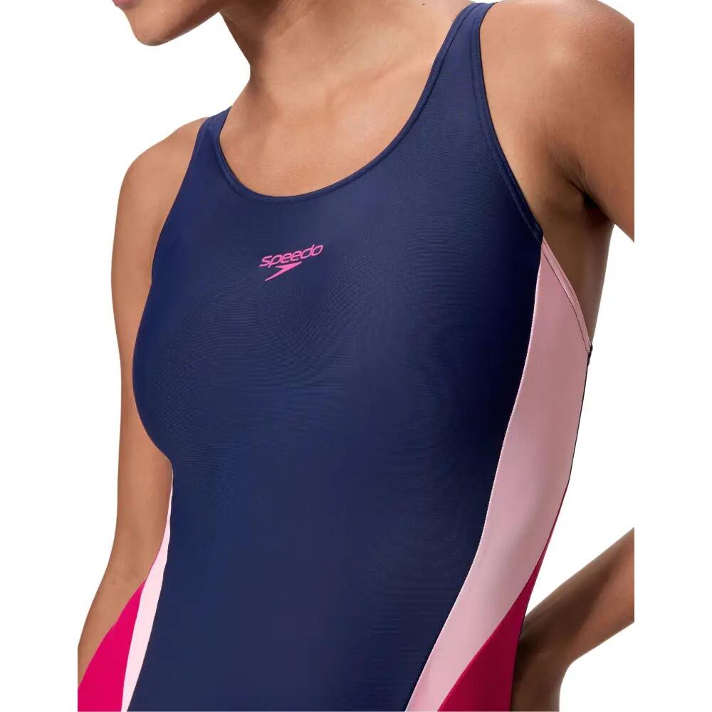 Speedo Colorblock 2.0 Badeanzug Damen chlorbeständig 4/5