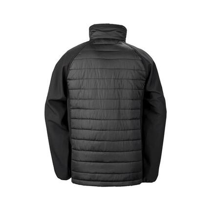 Doudoune recyclée Result Softshell Black Compass Softshell