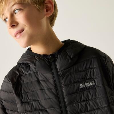 Chaqueta acolchada con capucha para niños pequeños Hillpack 5/7