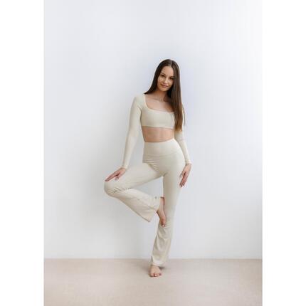 Legginsy dzwony Moonholi Flare z rozszerzanymi nogawkami