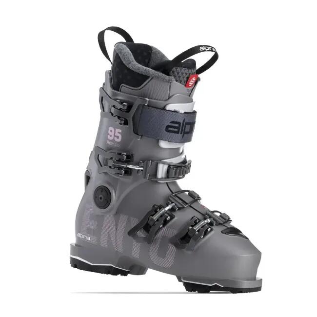 Skischoenen ski ALPINA Enyo 95, Grijs, Dames 2/7