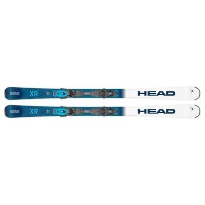 Skis - ski - unisex - carving snel, stabiel - worldcup rebels xr - wit/blauw