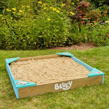 Sandkasten mit Schutzdecke braun FSC®