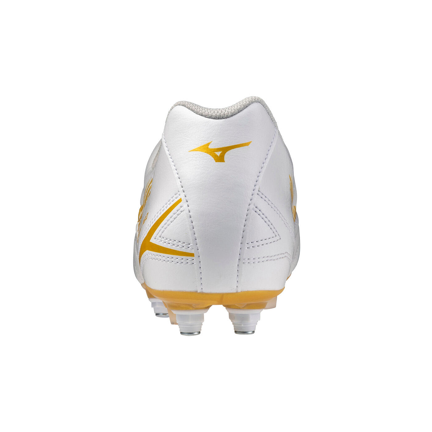 Mizuno Monarcida Neo III Select Mix Blanco y dorado Botas de fútbol 5/6