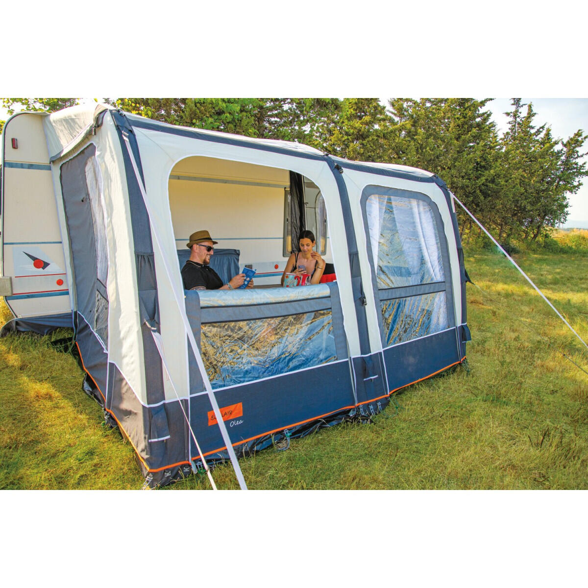Auvent fixe gonflable OLEA AIR Hauteur de montage 250-265 cm 2/5