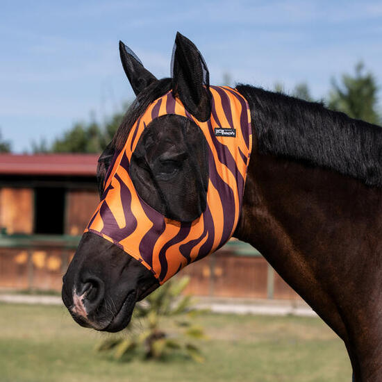 Masque anti-mouches en lycra avec couvre-oreilles