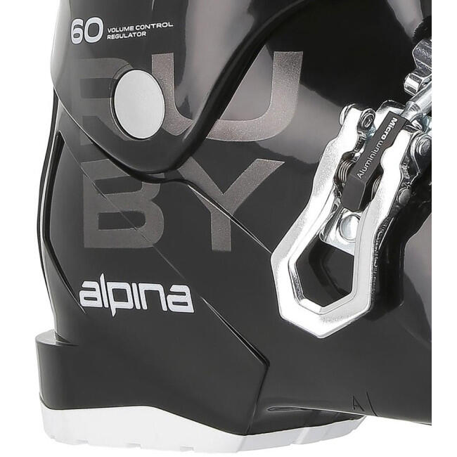 Chaussures de ski ALPINA Ruby 60, Noir, Femmes 4/5