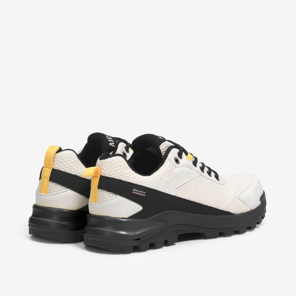 Chaussure de marche ultra légère étanche NEW PLUTNO MTD Homme Sable 3/4
