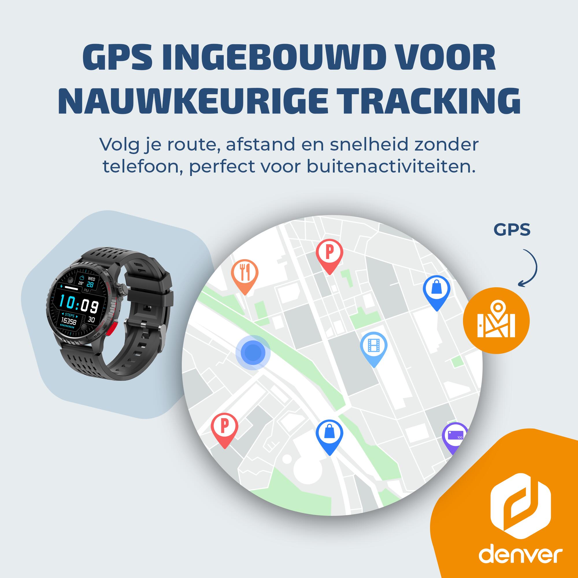 Smartwatch - Bluetooth - 100+ sportmodi - Hartslagmeter - GPS Tracking - SWG345B 5/7