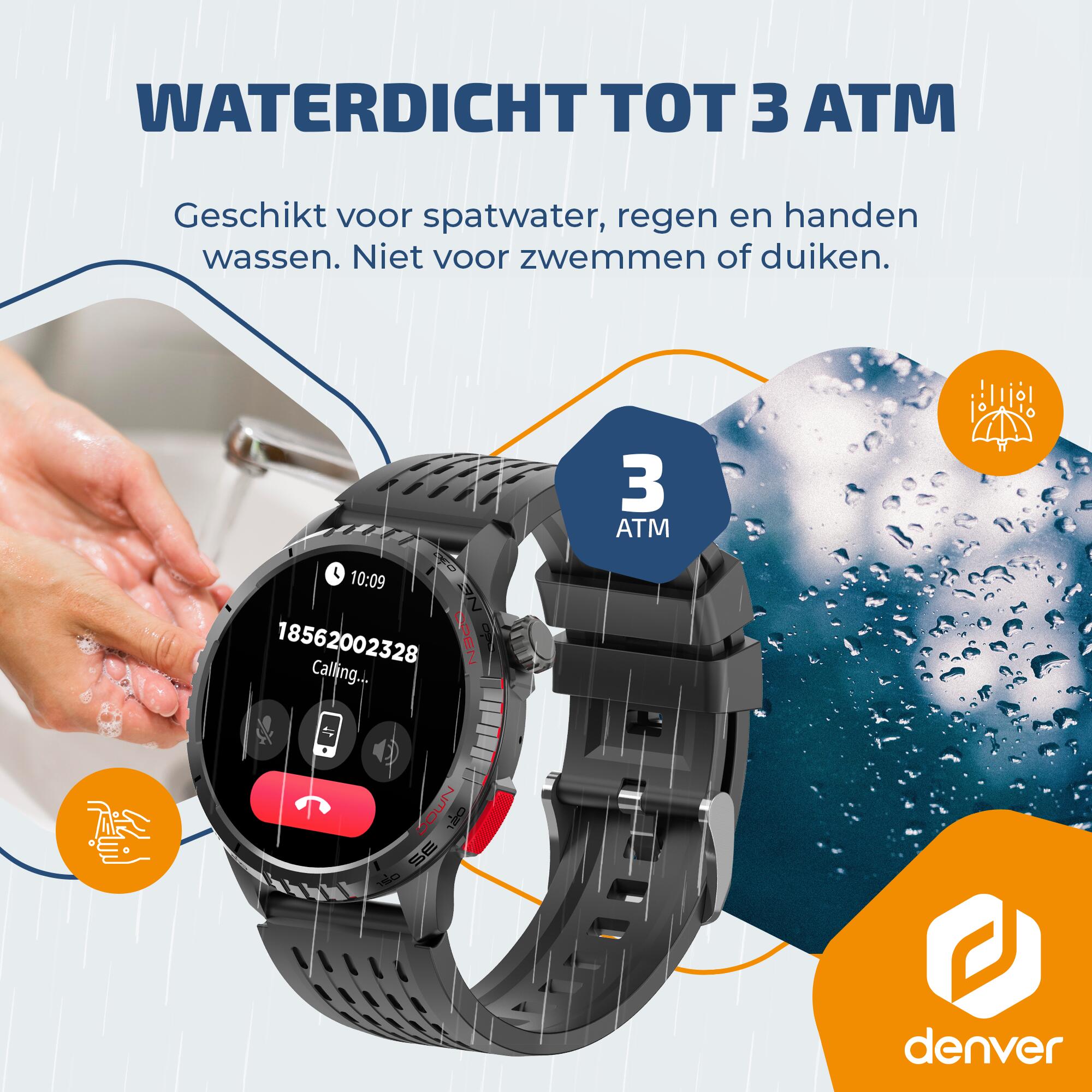 Smartwatch - Bluetooth - 100+ sportmodi - Hartslagmeter - GPS Tracking - SWG345B 7/7