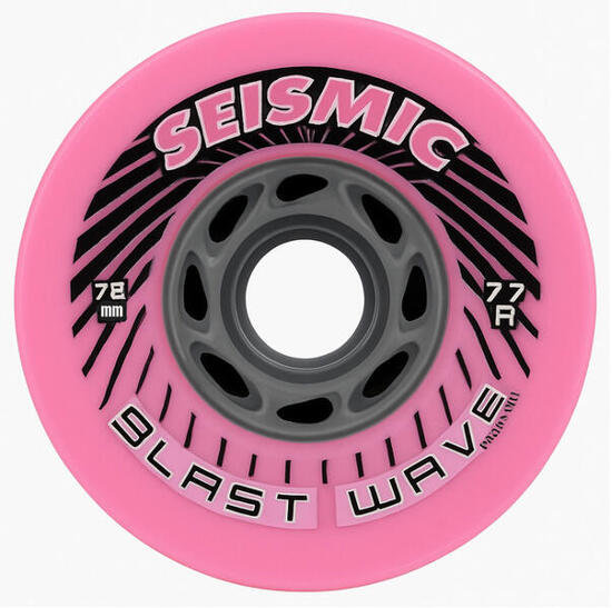 Roues Skate Seismic Wheels Blast Wave 78X50Mm 77A Bubblegum Defcon Whbstwv78 77A