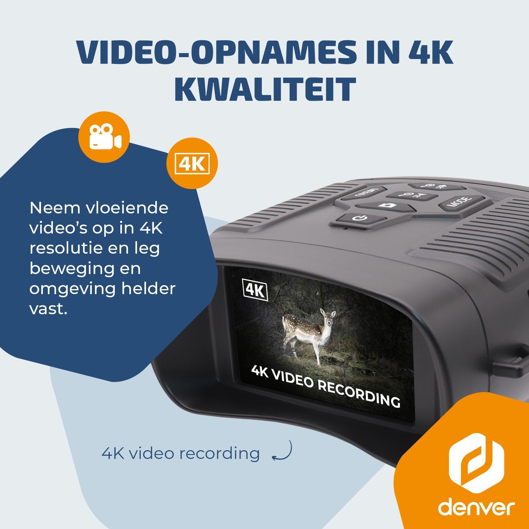 Digitale verrekijker met nachtfunctie - Zwart - NVI492 3/7