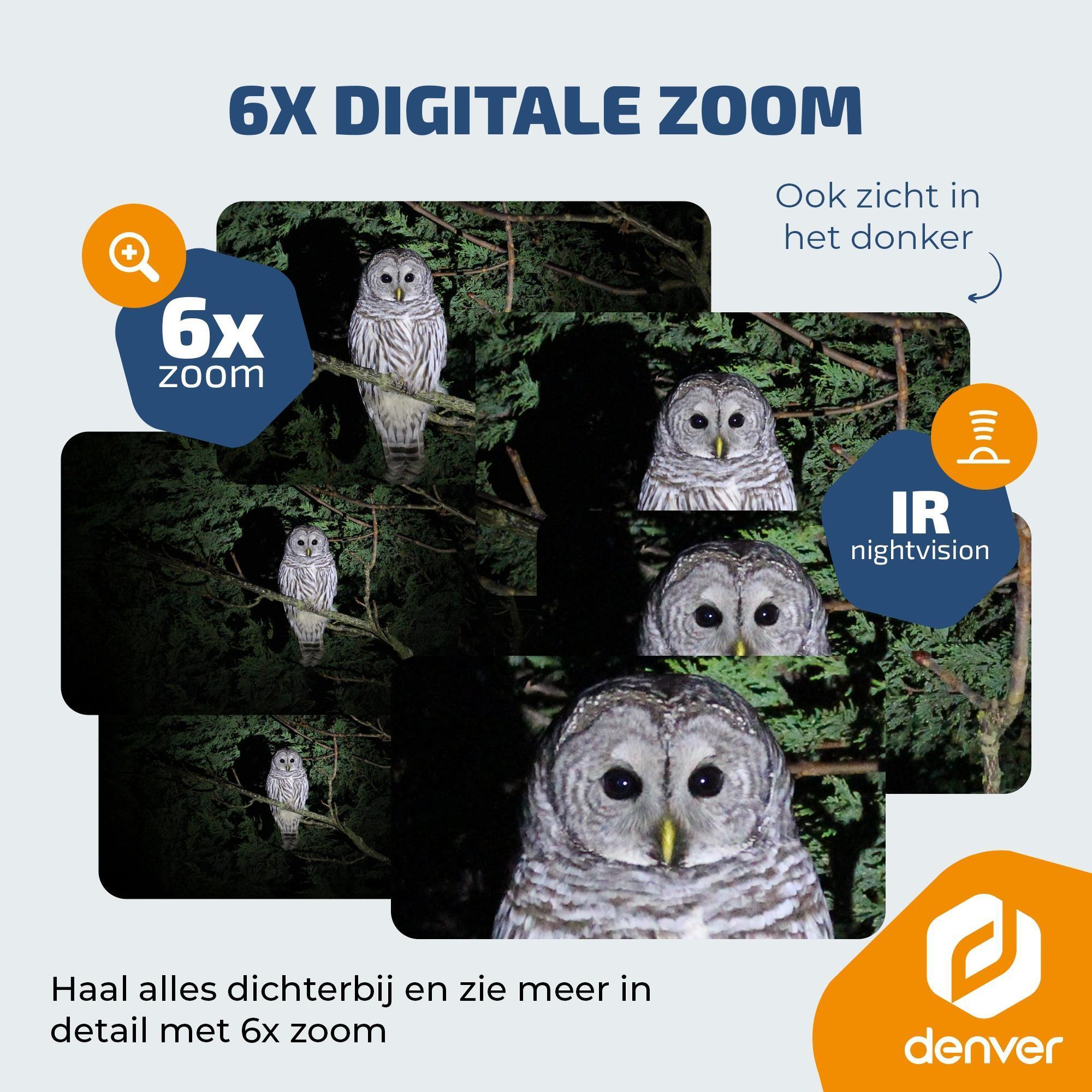 Digitale verrekijker met nachtfunctie - Zwart - NVI492 4/7