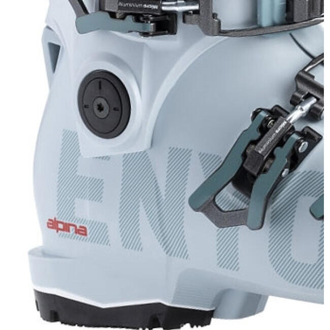 Skischoenen ski ALPINA Enyo 105, Grijs/Groen, Dames 3/5