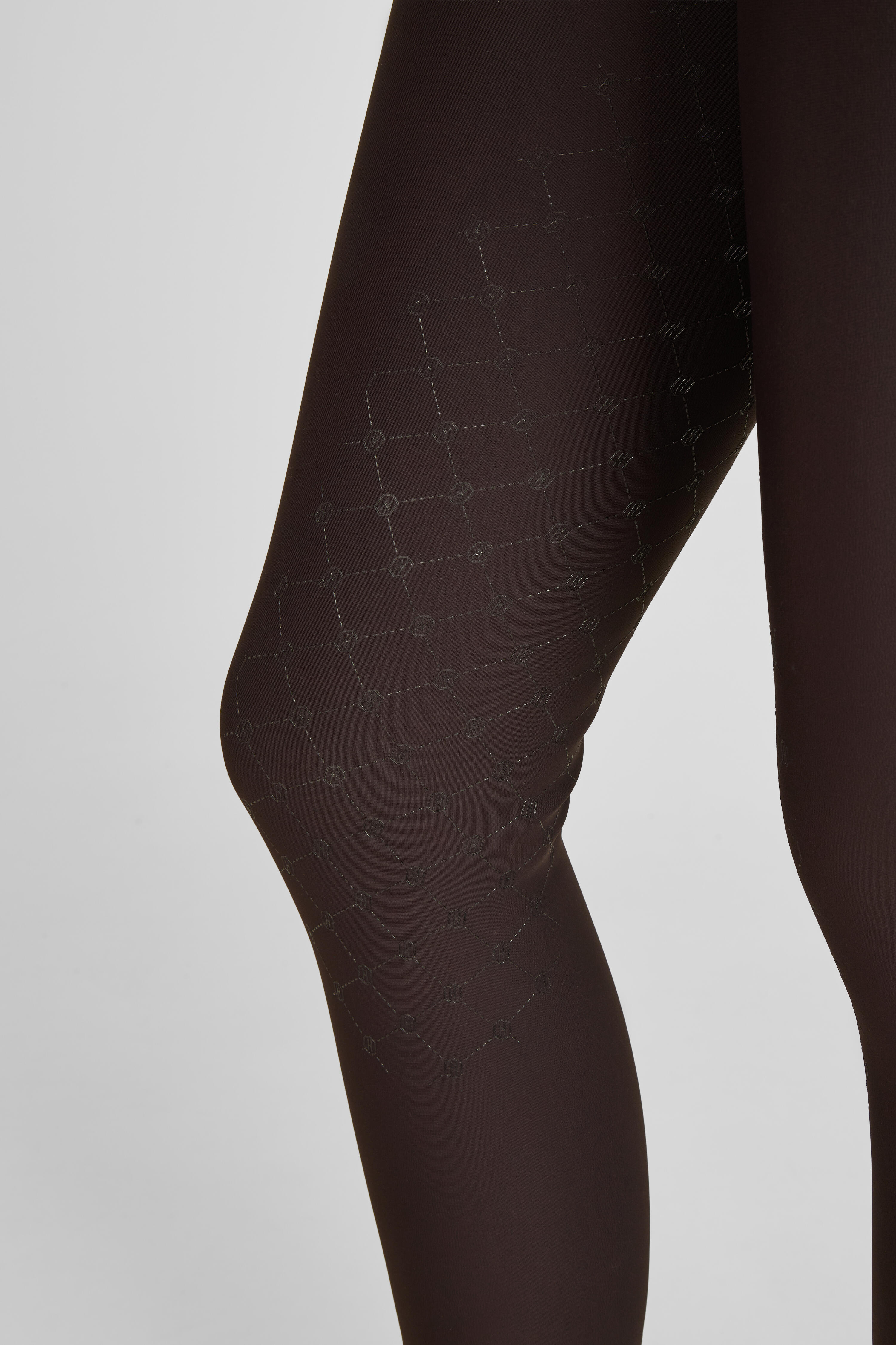 PRO FULL GRIP RIDING TIGHT BLACK TRUFFLE 6/7
