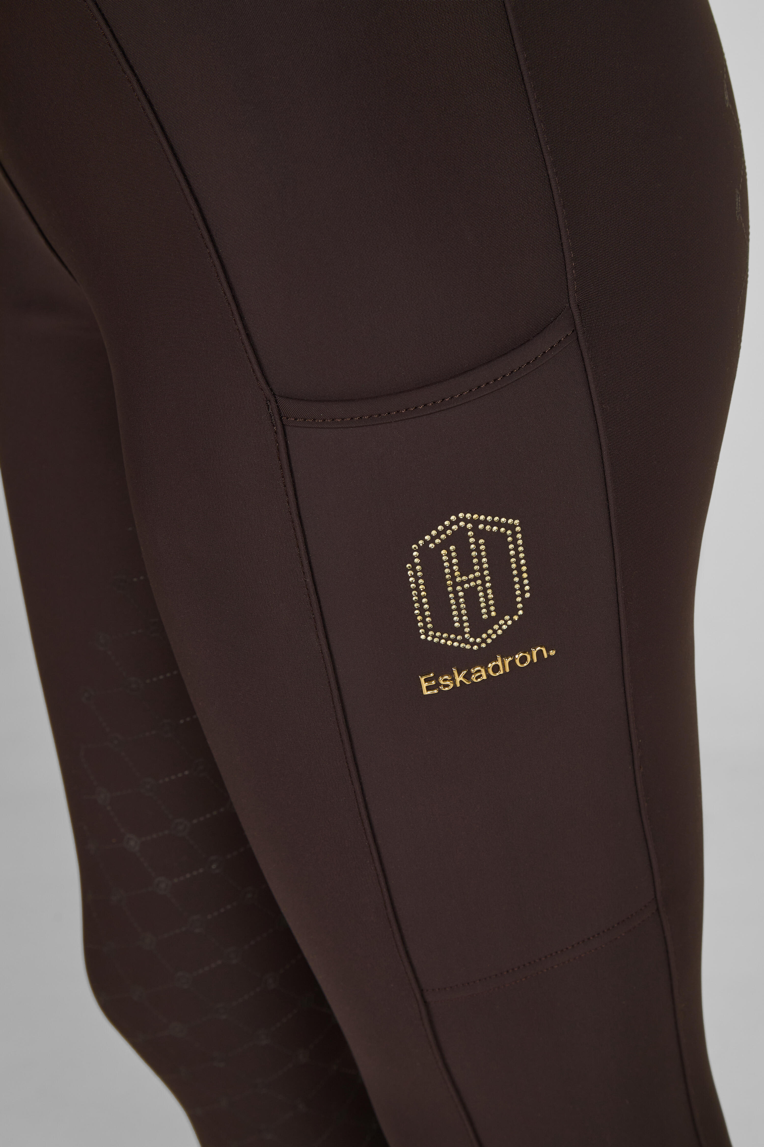 PRO FULL GRIP RIDING TIGHT BLACK TRUFFLE 7/7