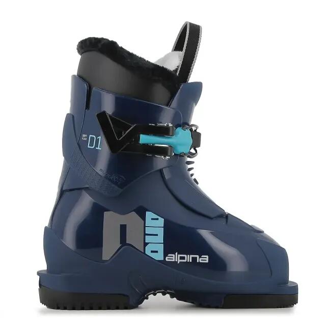Chaussures de ski ALPINA Duo 1 MAX, Bleu, Enfants 2/7