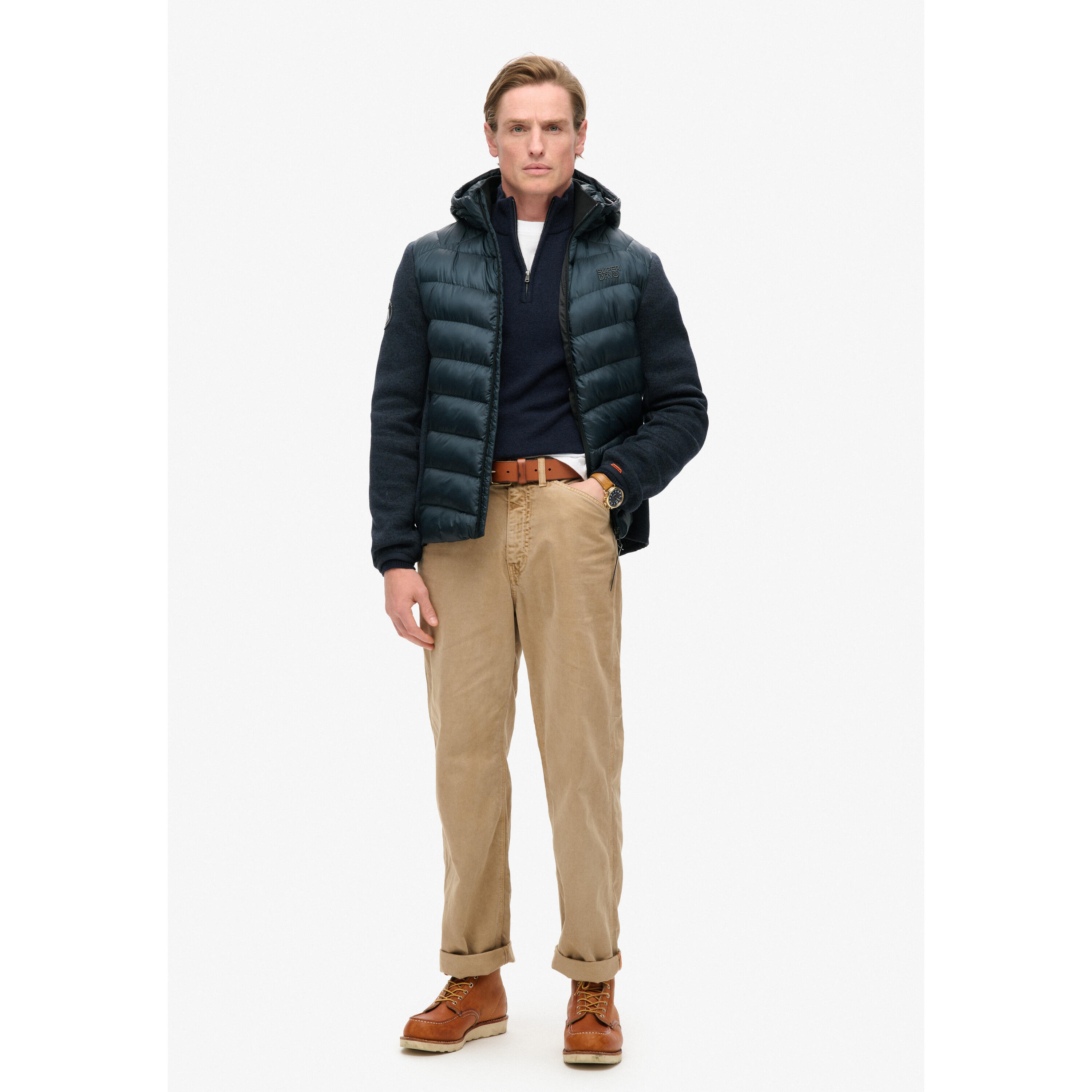 Doudoune à capuche Superdry Storm Hybrid 3/4