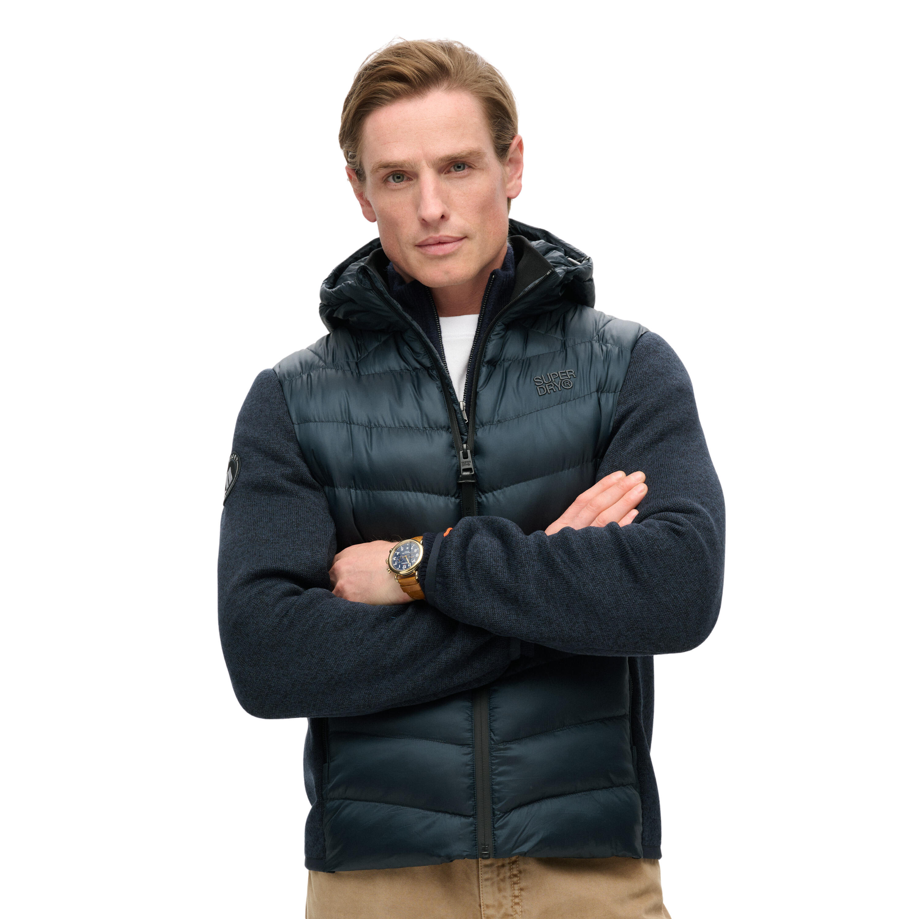 Doudoune à capuche Superdry Storm Hybrid 2/4