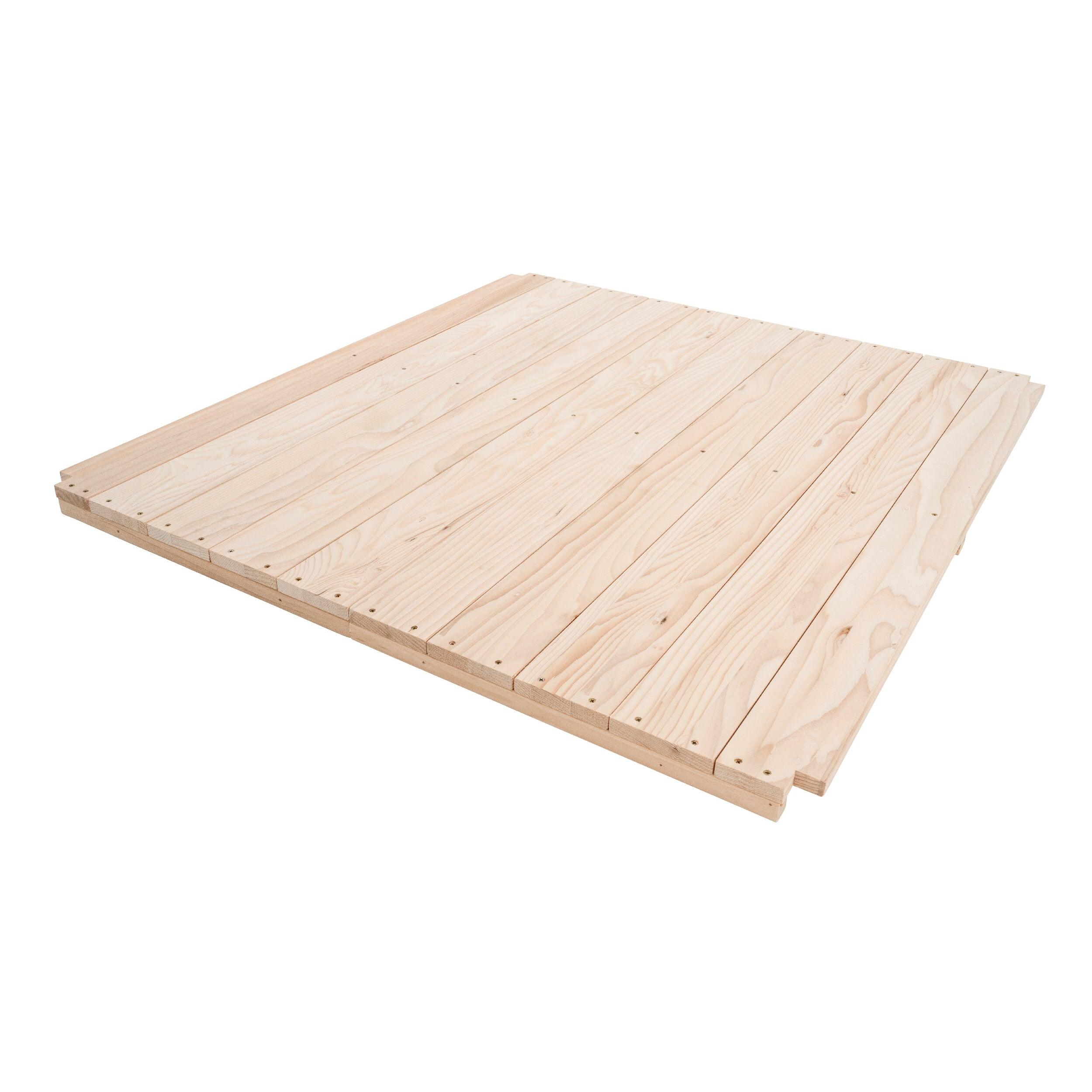 Plancher pour maisonnette BOUTON D'OR COTTAGE bois FSC® 1/5