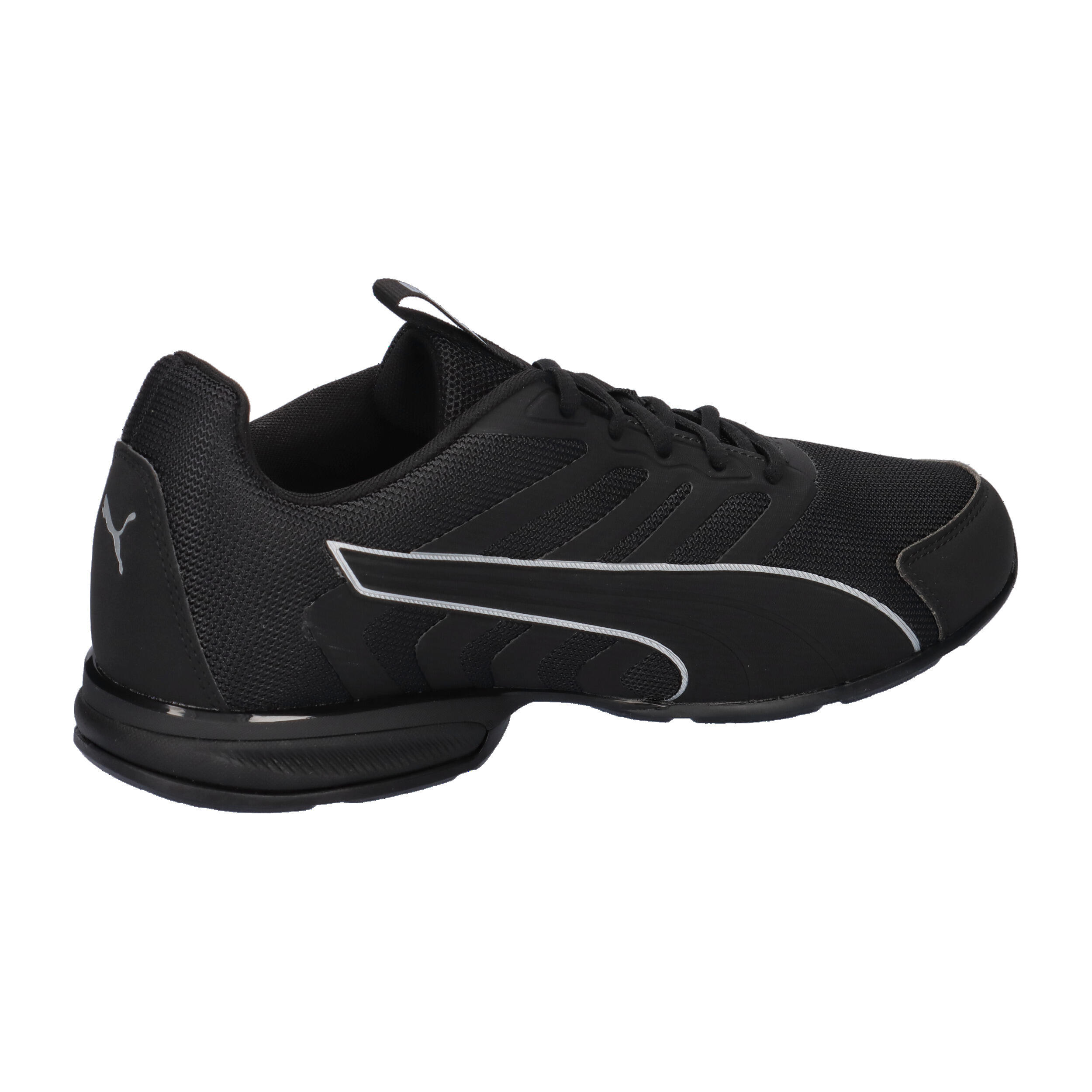 PUMA Unisex Electro Sneaker  Sneaker 312964 01 Black Silver 7/7