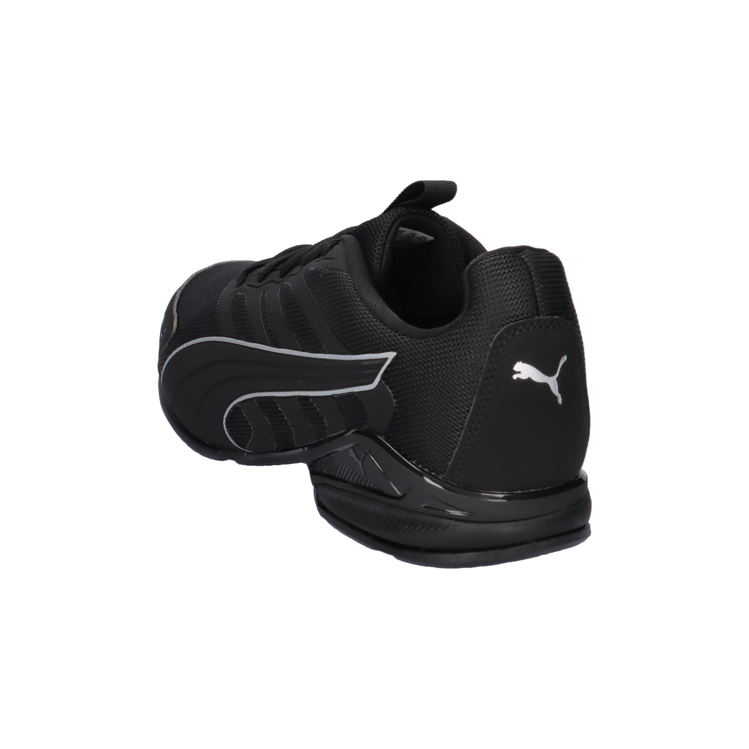 PUMA Unisex Electro Sneaker  Sneaker 312964 01 Black Silver 12/15
