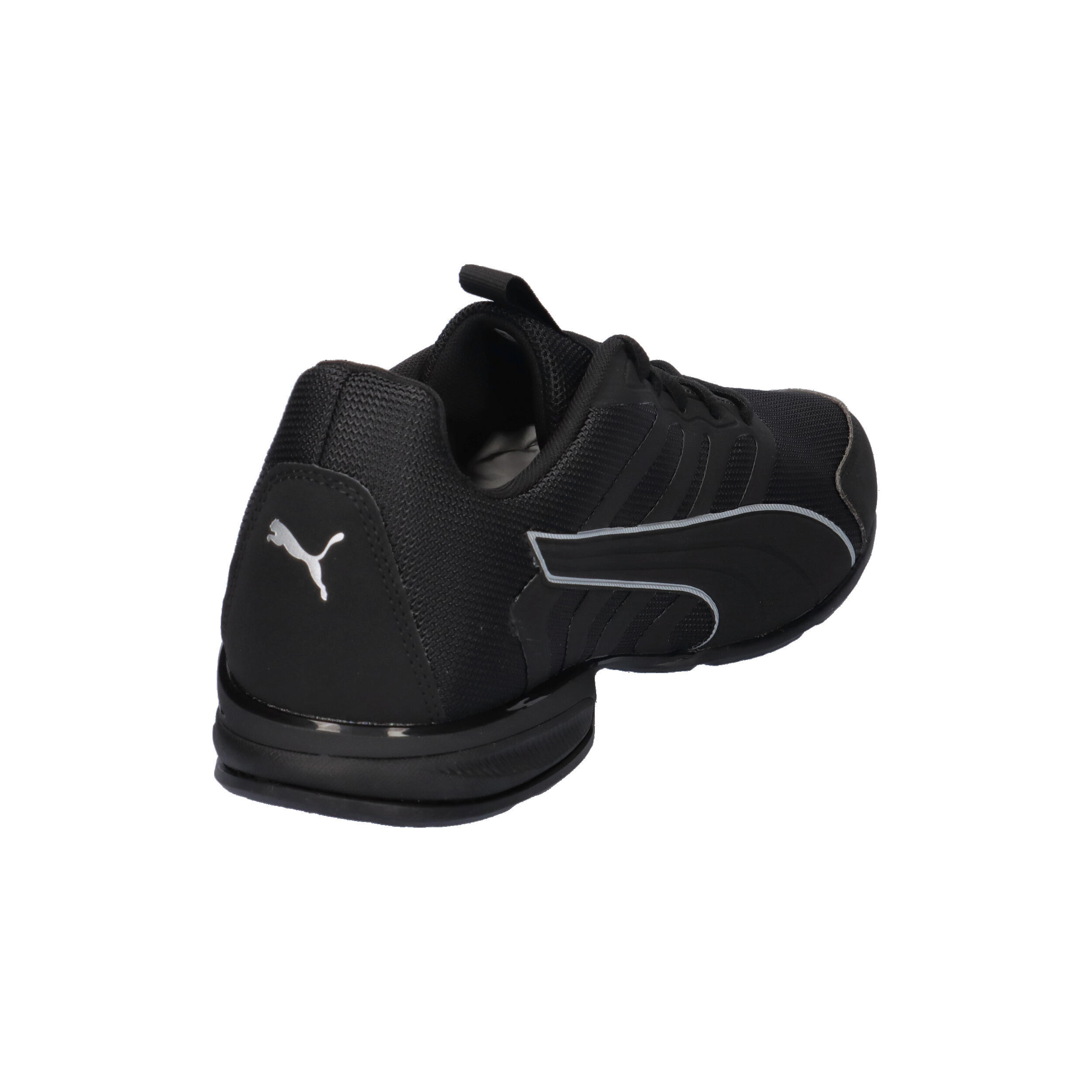 PUMA Unisex Electro Sneaker  Sneaker 312964 01 Black Silver 6/7