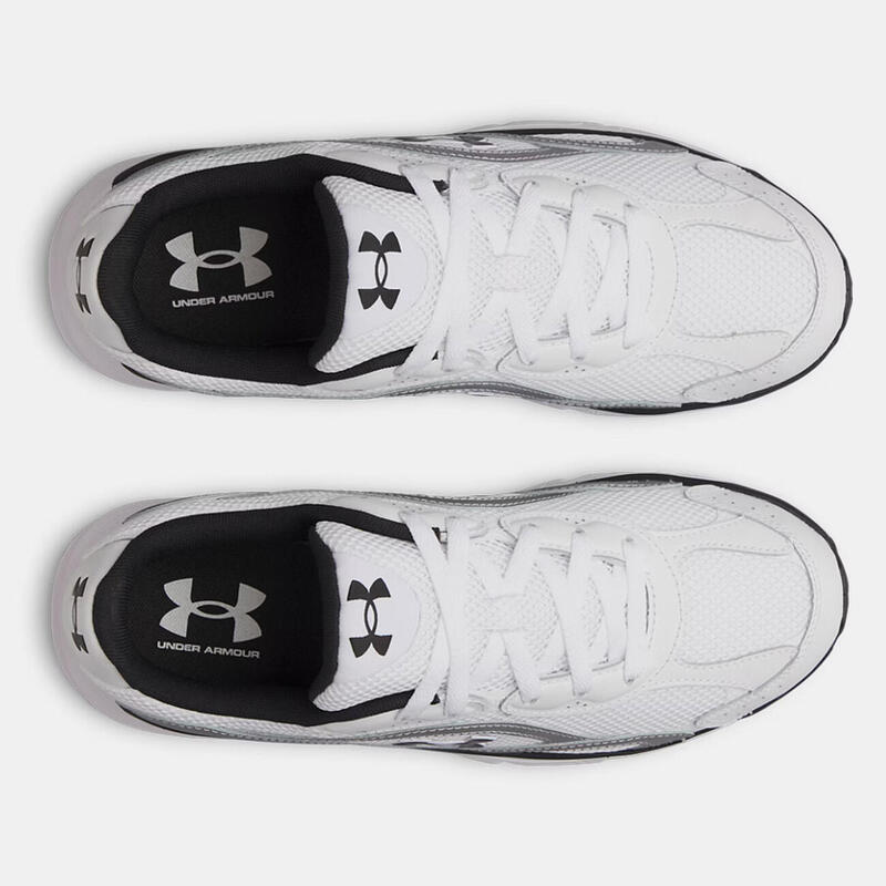 UA Tech Runner pantof pentru bărbați Under Armour Alb, argintiu și negru