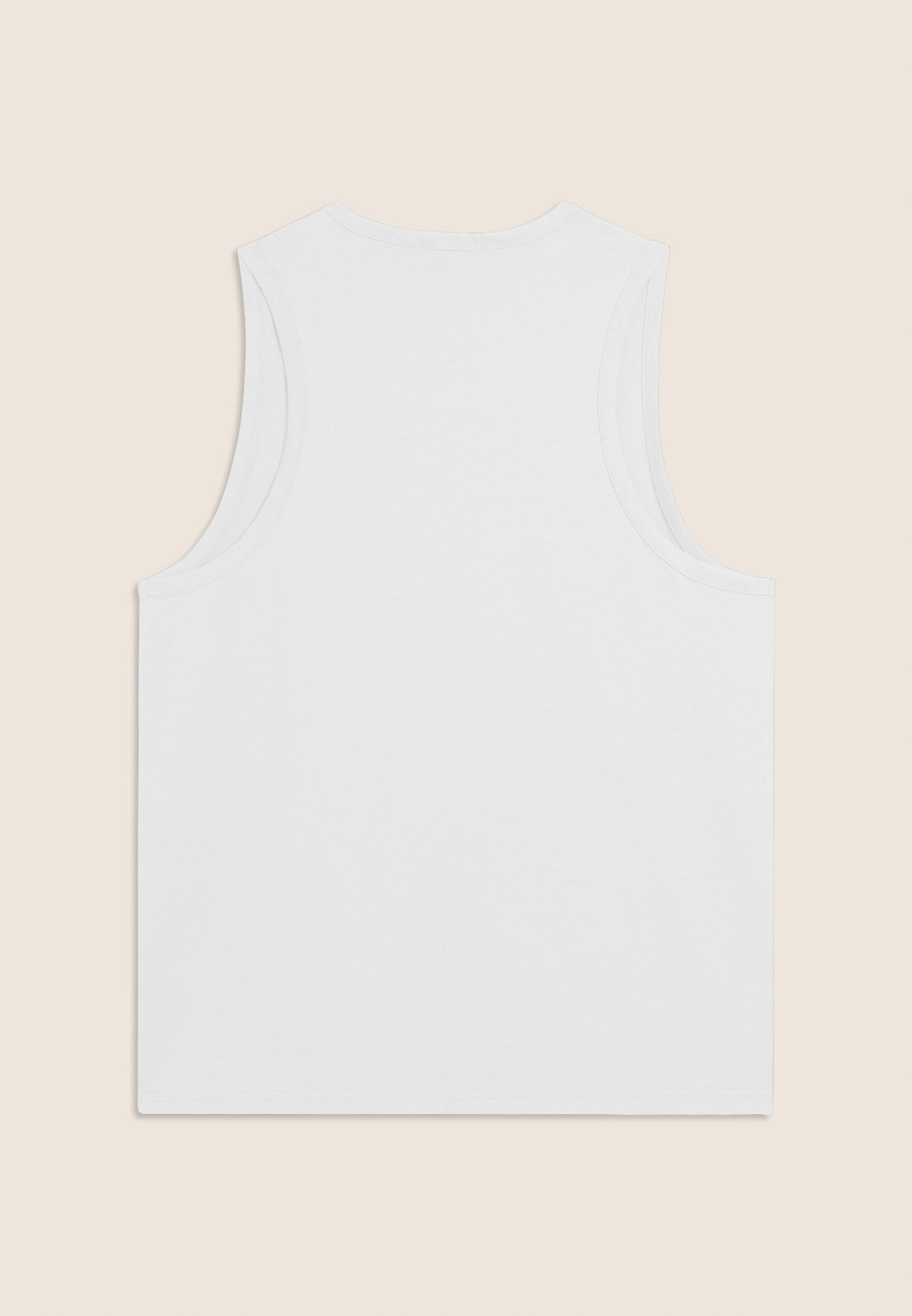 Camiseta sin mangas de algodón con espalda deportiva y logotipo FREDDY 2/3