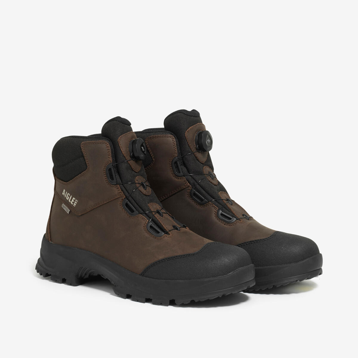 Chaussure de marche montante système no lace LAFORSE NO LACE Homme Marron 2/4
