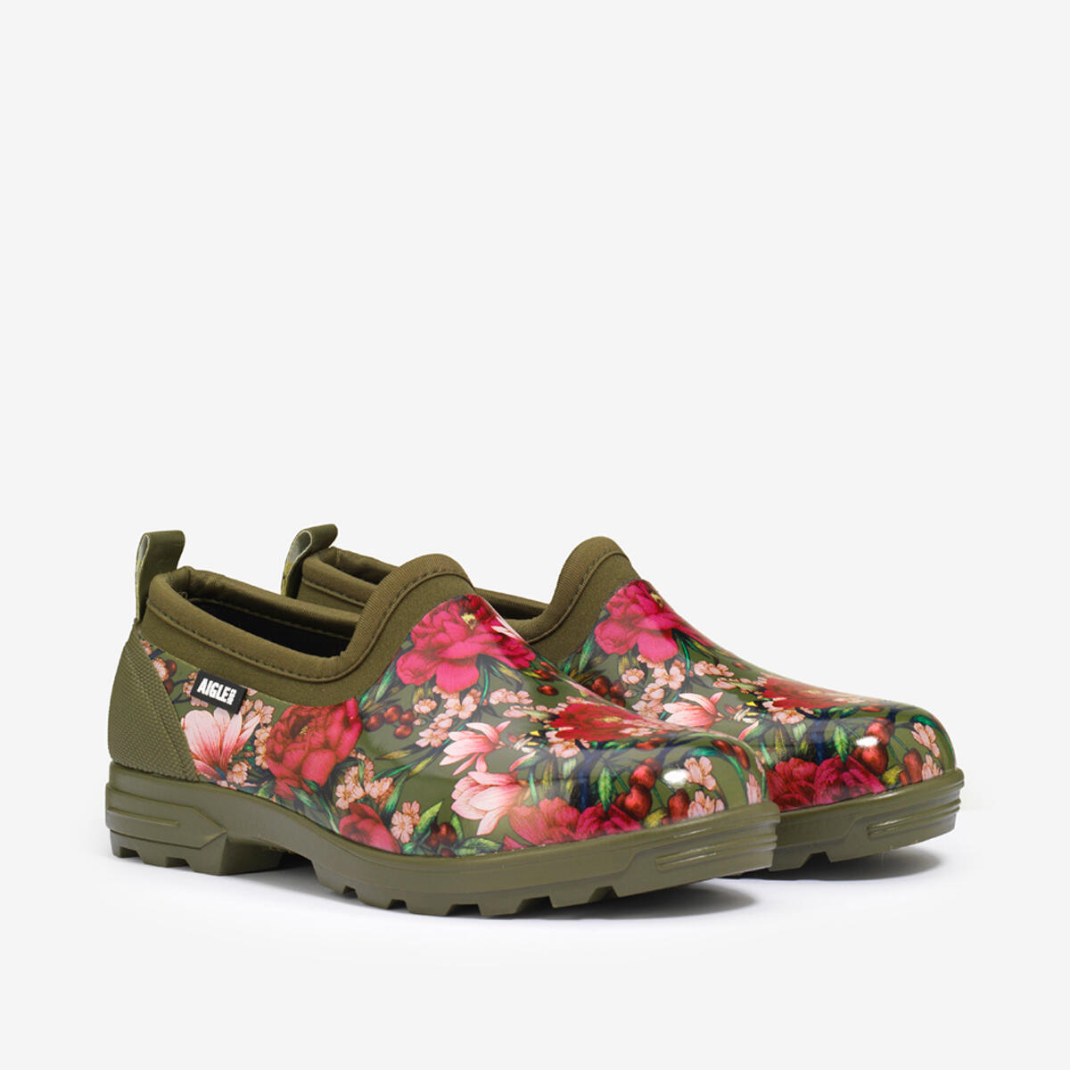 Sabot fermé bi-matière LESSFOR 2 Femme Imprimé Fleuri 2/4