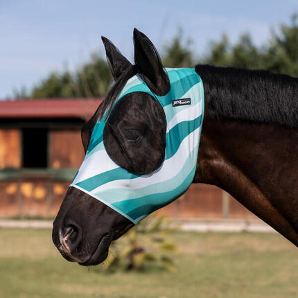 Masque anti-mouches en lycra avec couvre-oreilles