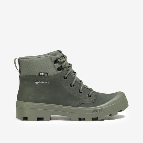 Baskets montantes en cuir TENERE LTR GTX homme vert olive