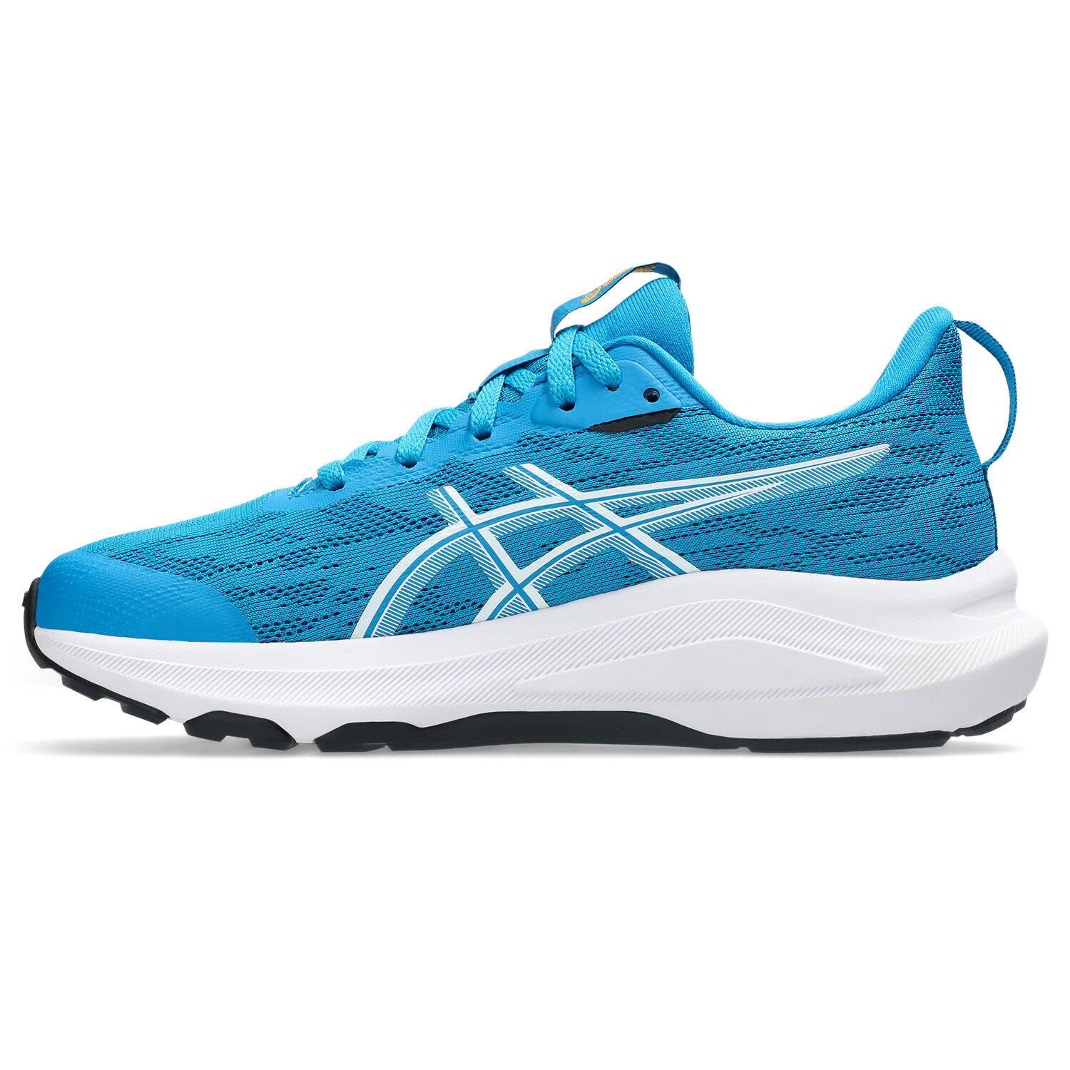 Calcado De Corrida Crianças - ASICS GT-1000 14 GS - Aegean Blue/Yamabuki 3/6