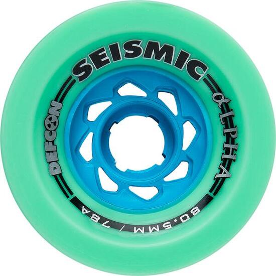 Roues Skate Seismic Wheels Alpha 80.5X60Mm 78A Mint Defcon Whalph80.5 78Adef