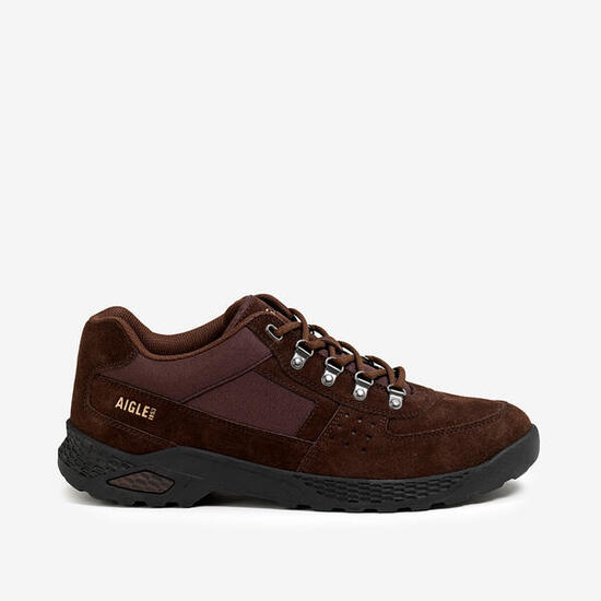 Chaussures de marche en cuir DOLIK homme brun